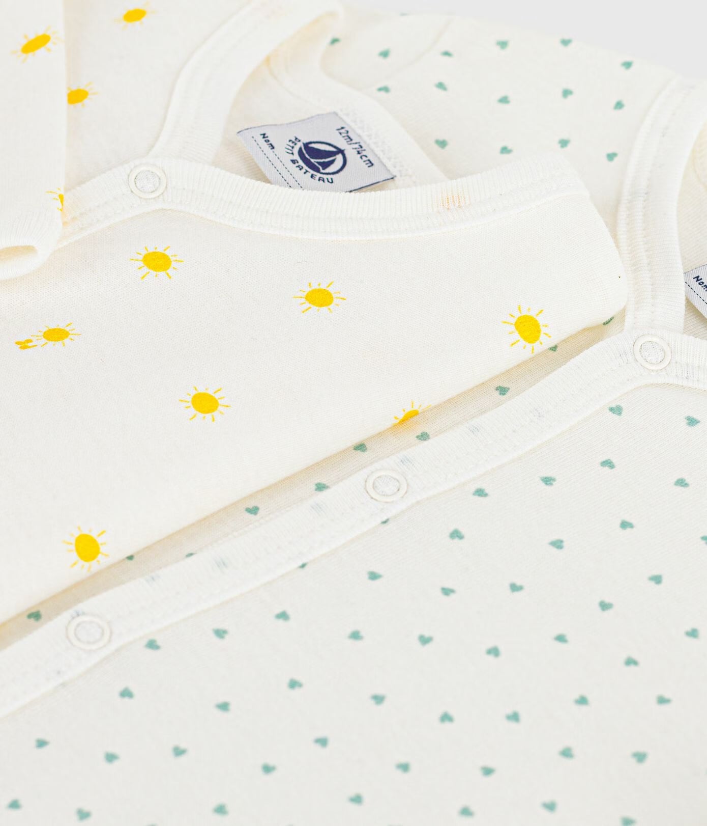 Lot de 2 pyjamas en coton