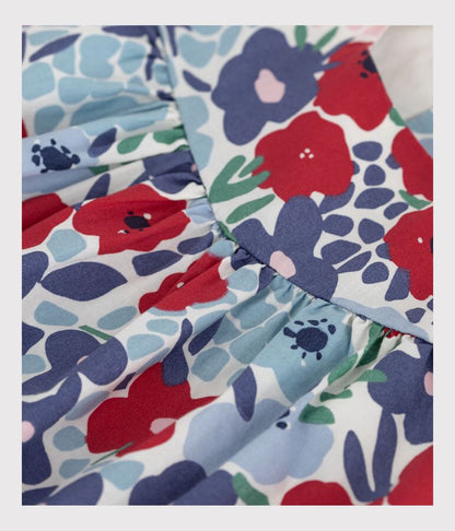 Blouse bébé en coton sans manches en coton