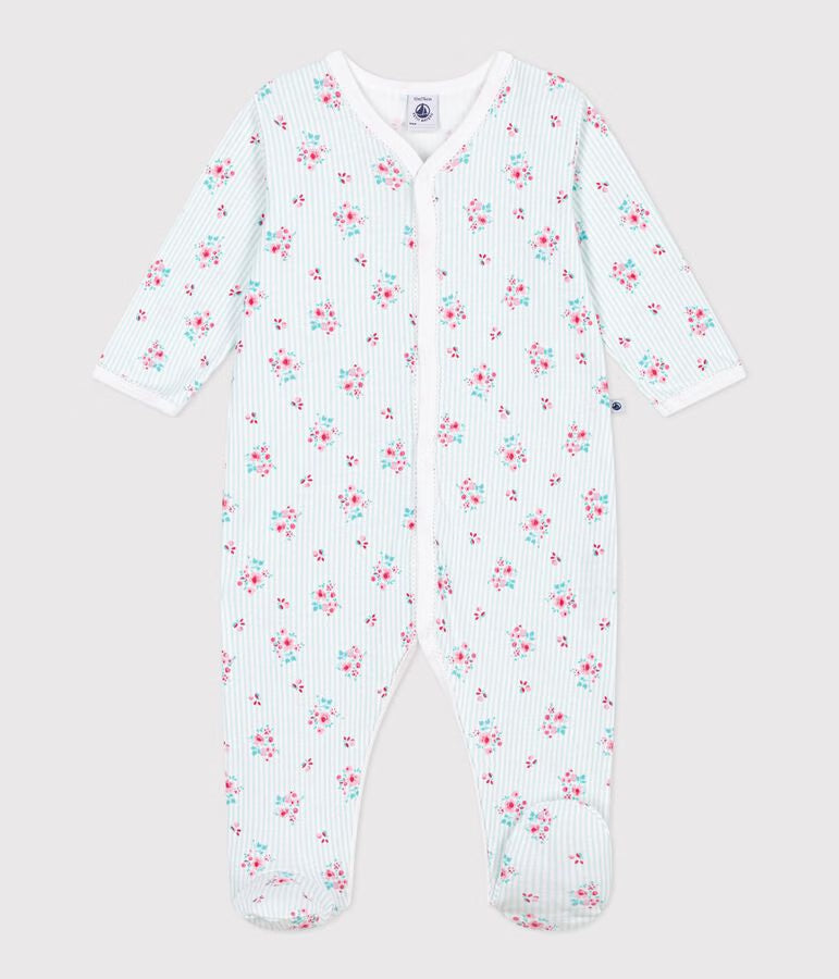 Pyjama bébé en coton imprimé