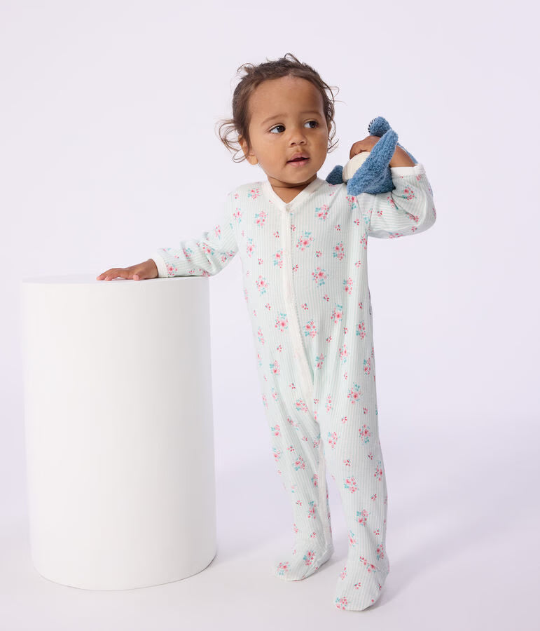Pyjama bébé en coton imprimé