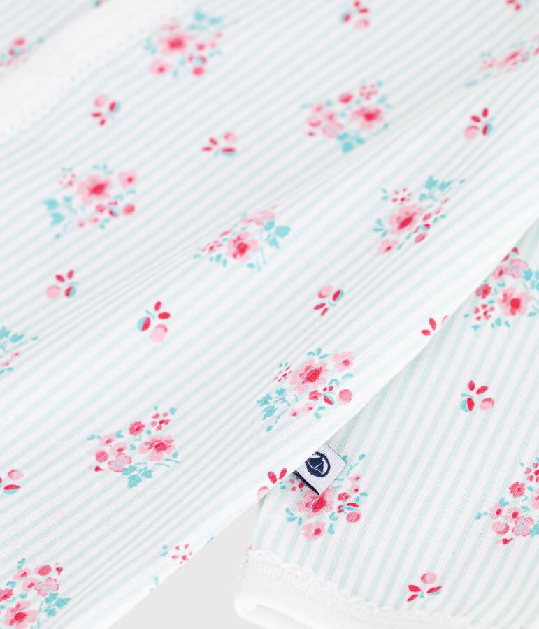 Pyjama bébé en coton imprimé