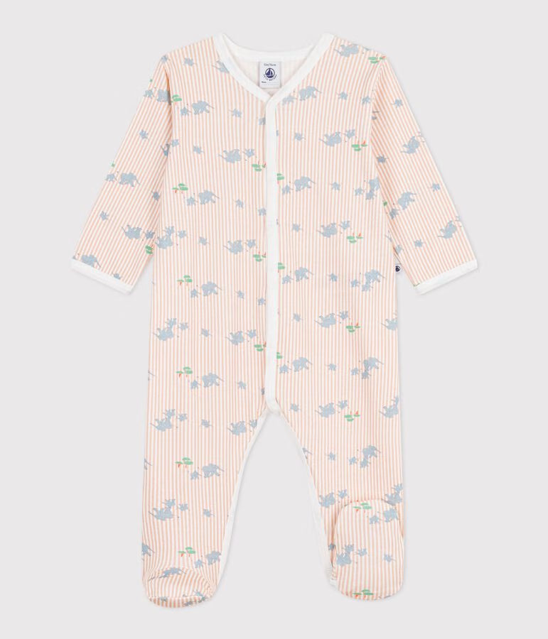 Pyjama bébé en coton imprimé