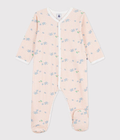 Pyjama bébé en coton imprimé