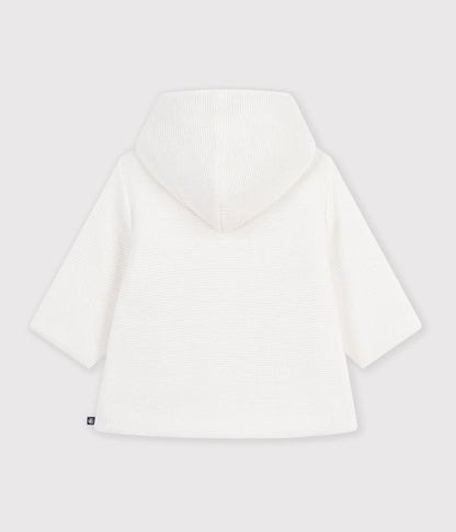 Veste bébé ouatinée en tricot