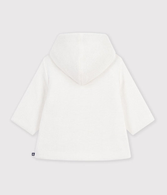 Veste bébé ouatinée en tricot