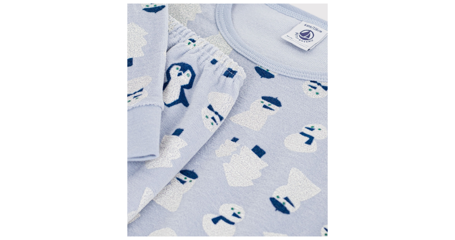 Pyjama enfant en velours