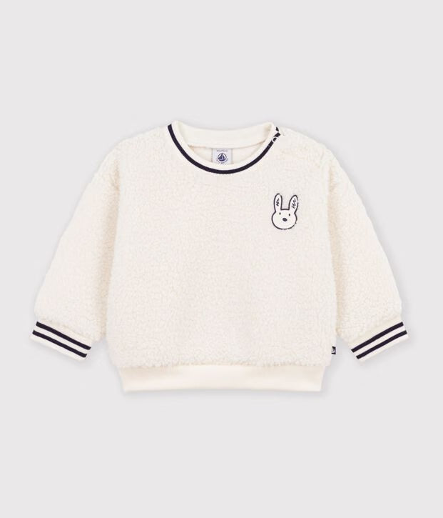 Sweatshirt en sherpa