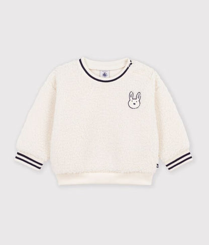 Sweatshirt en sherpa
