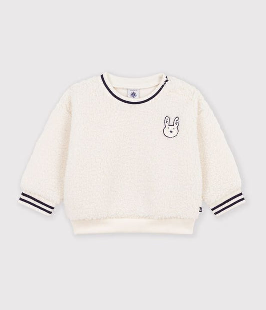 Sweatshirt en sherpa