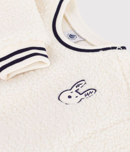 Sweatshirt en sherpa