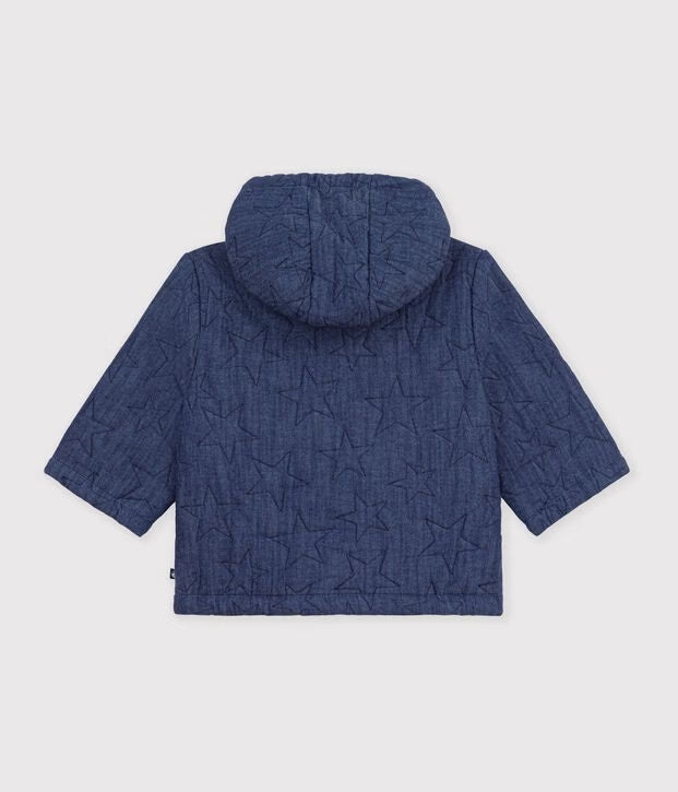 Veste e denim matelassée