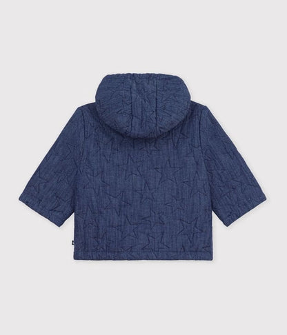 Veste e denim matelassée