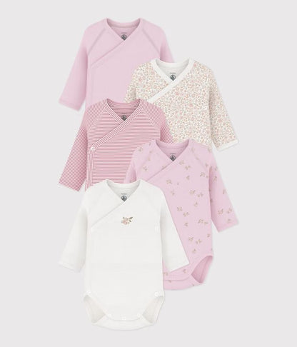 Lot de 5 bodies manches longues