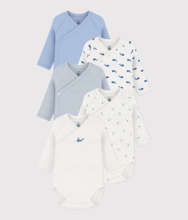 Lot de 5 bodies manches longues