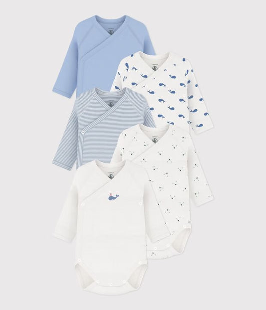 Lot de 5 bodies manches longues