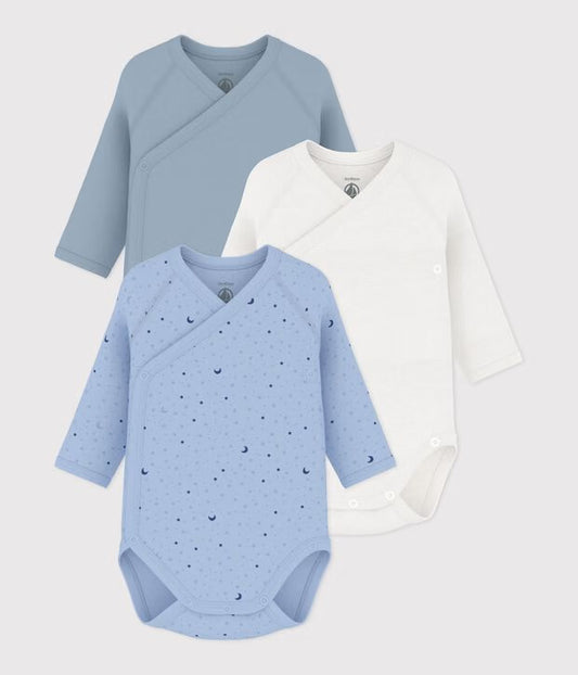 Lot de 3 bodies Manches Longues