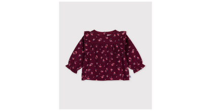 Blouse bébé à manches longues