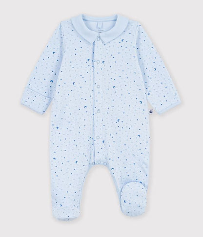 Pyjama en tubique avec col