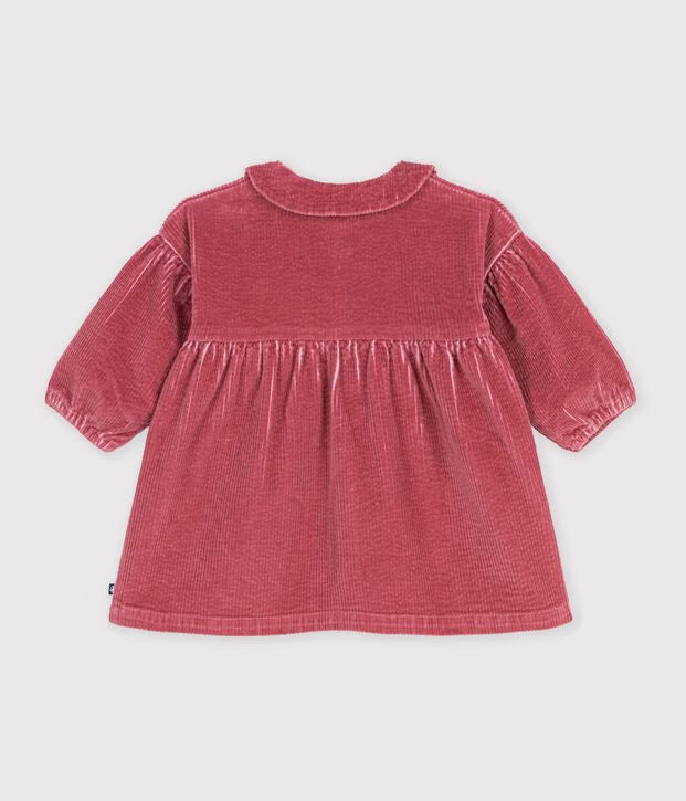 Robe en velours - manches longues