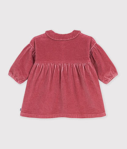 Robe en velours - manches longues