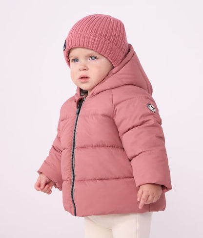 Bonnet en coton doublure polaire