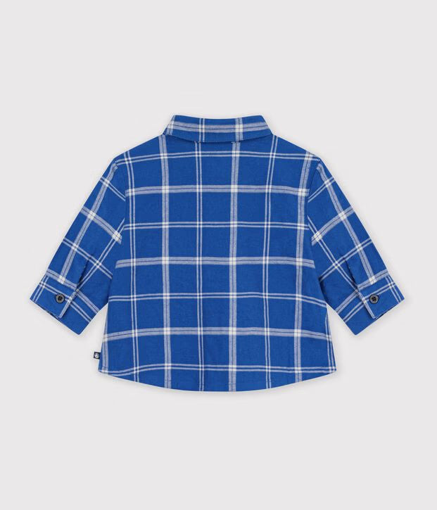 Chemise manches longues en flanelle