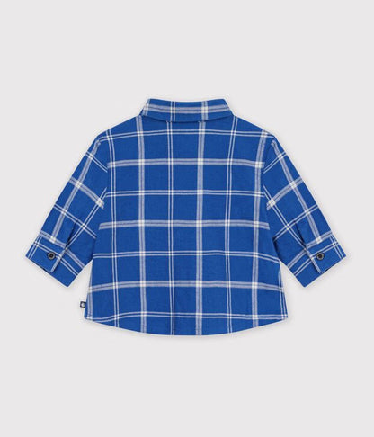 Chemise manches longues en flanelle
