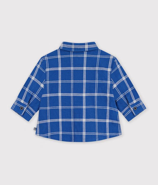 Chemise manches longues en flanelle