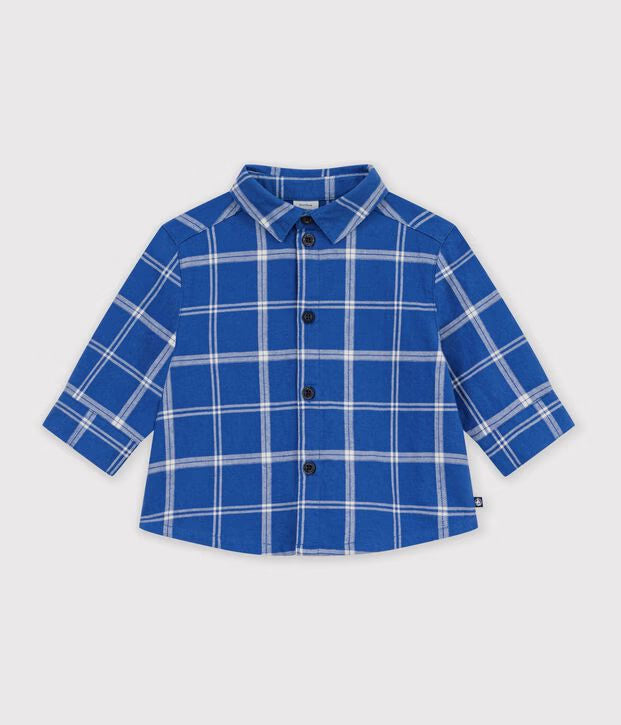 Chemise manches longues en flanelle