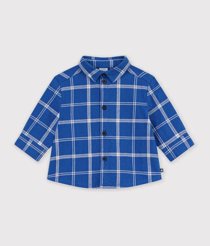 Chemise manches longues en flanelle