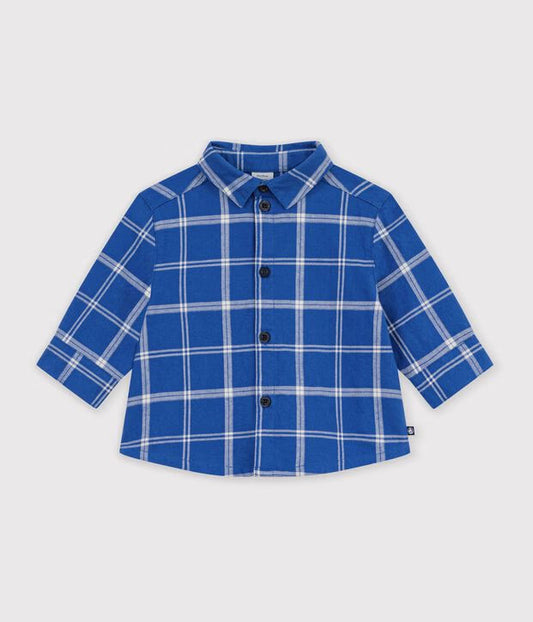 Chemise manches longues en flanelle