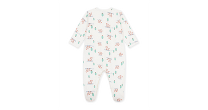 Pyjama bébé en molleton imprimé