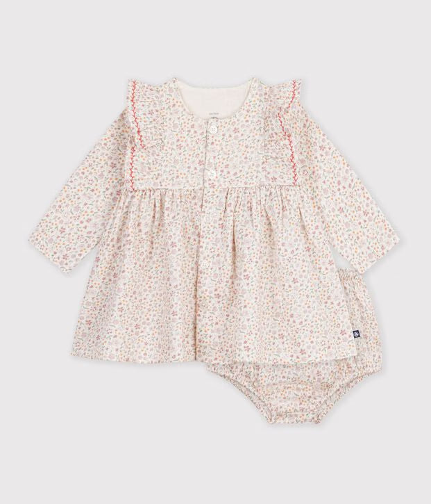 Robe manches longues et son bloomer