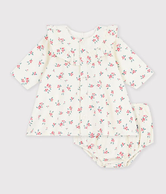 Robe manches longues et son bloomer