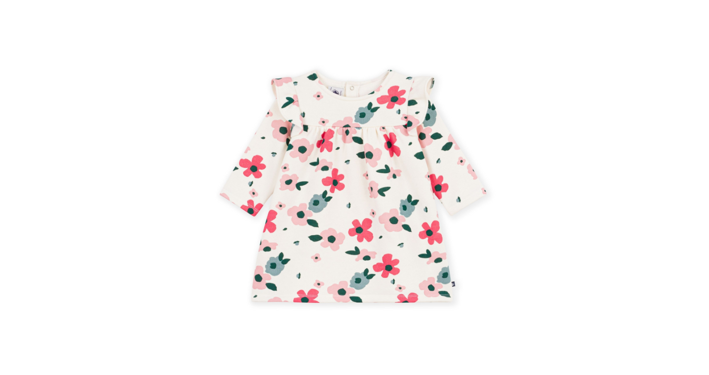 Robe bébé manches longues