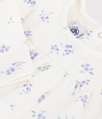Blouse bébé en coton manches longues