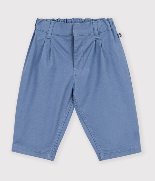 Pantalon bébé en serge uni