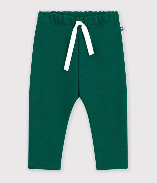 Pantalon bébé en coton uni