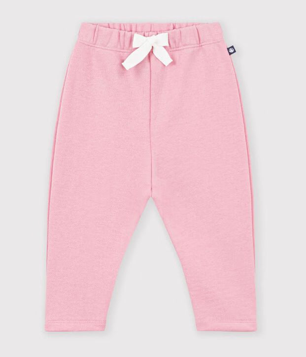 Pantalon bébé en coton uni