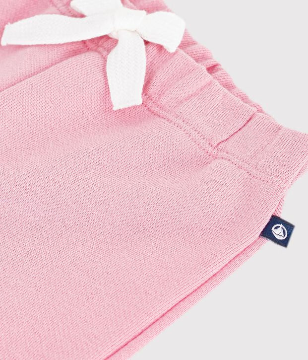 Pantalon bébé en coton uni