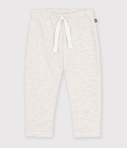 Pantalon bébé en coton uni