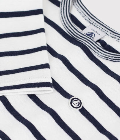 Tee-shirt bébé en coton manches longues