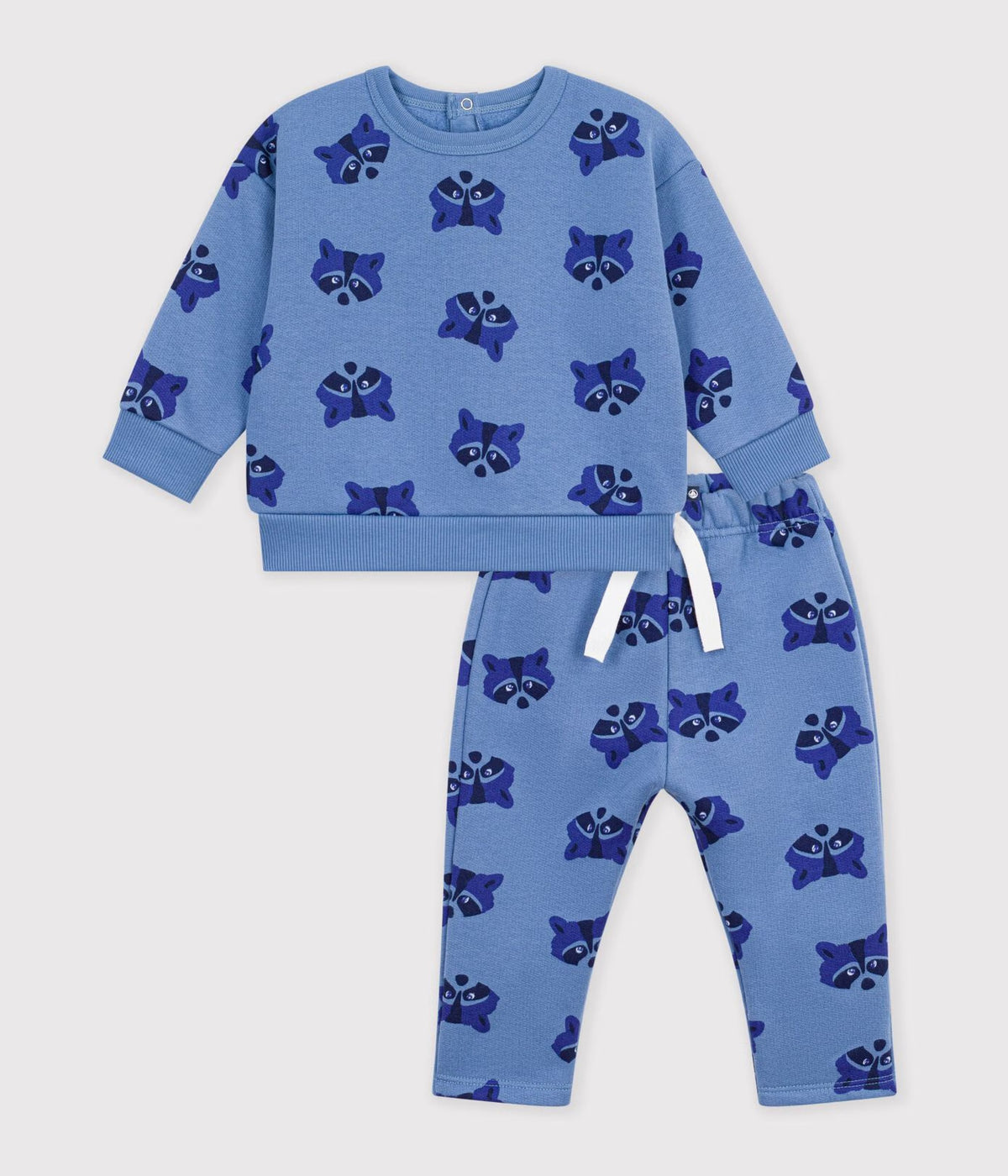 Ensemble sweatshirt et pantalon bébé en coton