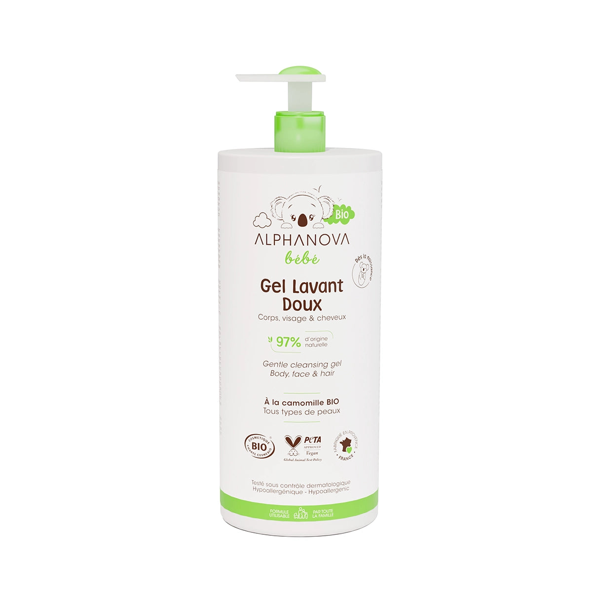 Gel lavant doux