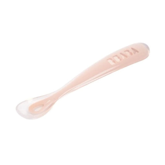 Cuillère ergonomique en silicone 1er âge