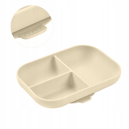 Assiette compartimentée silicone