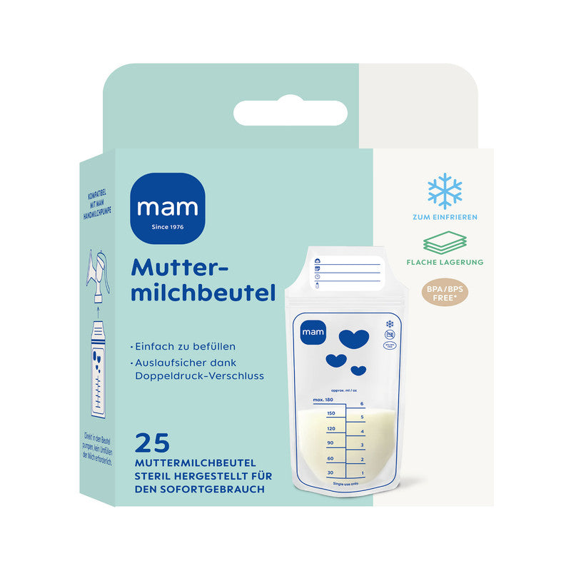 Sachet de conservation du lait maternel