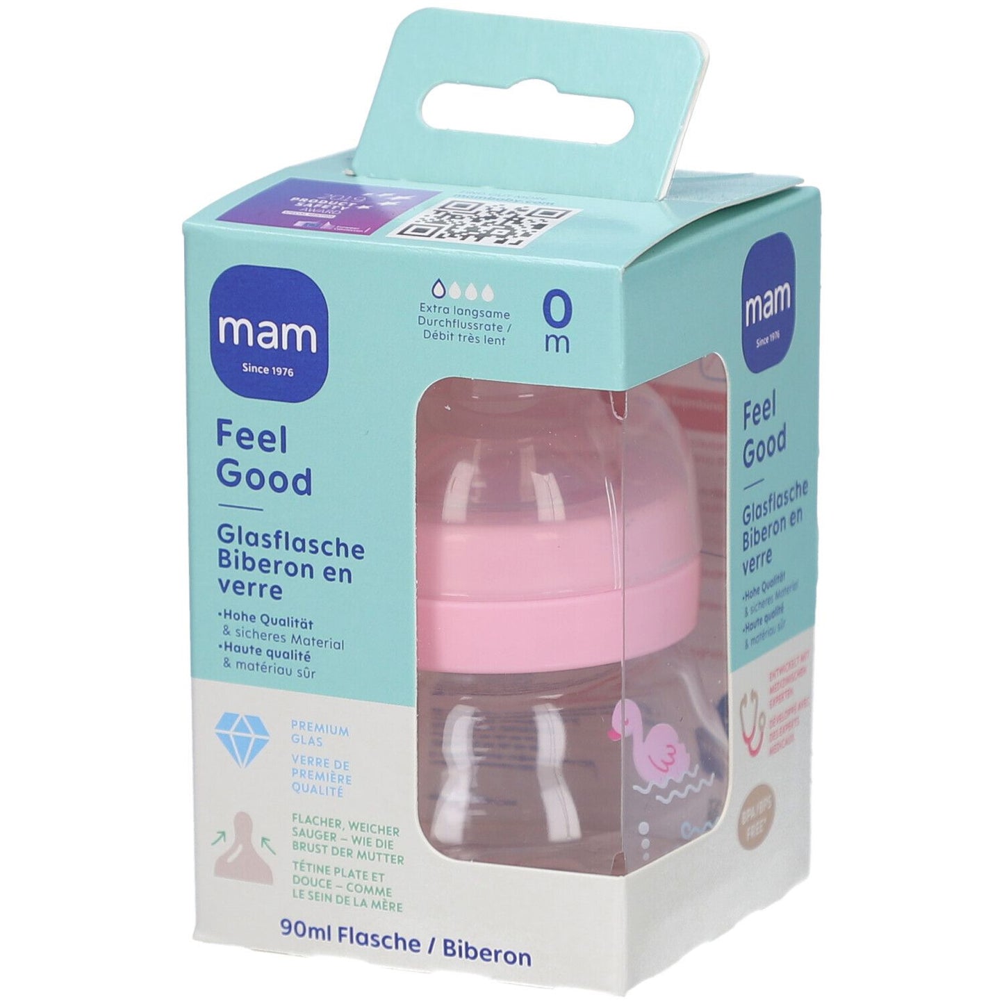 Biberon en verre Feel Good