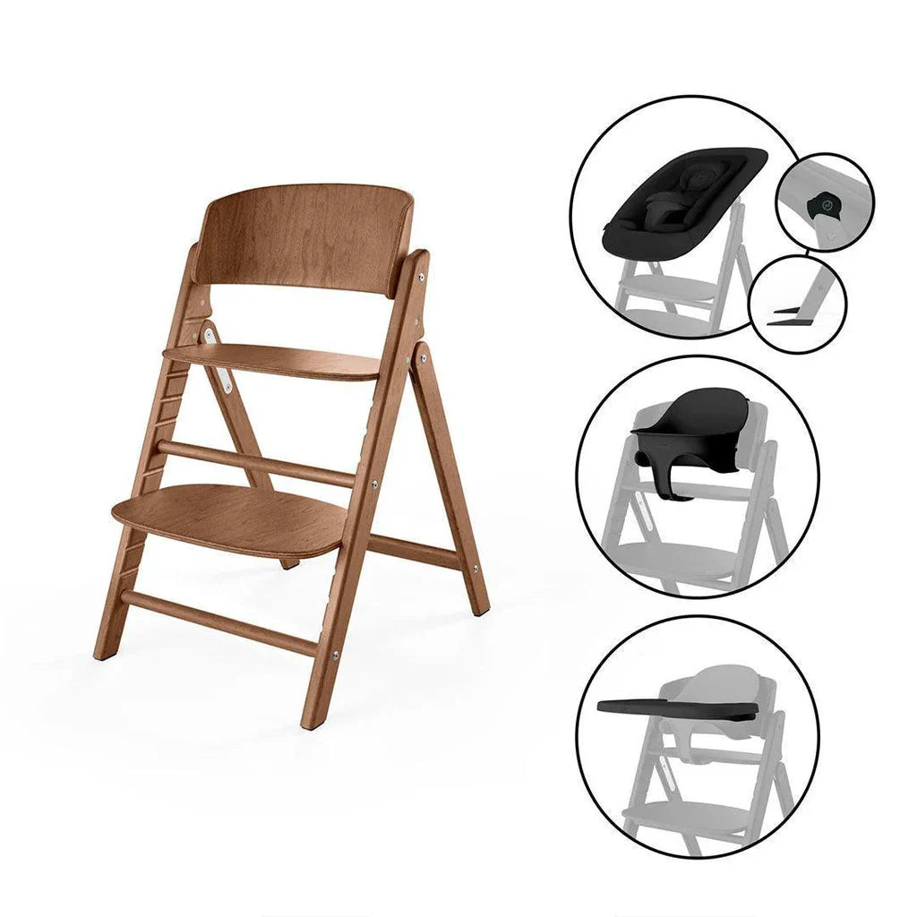 Chaise haute Click&Fold pack 4en1