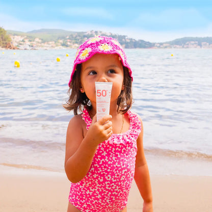 Lait solaire bébé très haute protection SPF50+